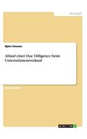Ablauf einer Due Dilligence beim Unternehmensverkauf: (German)