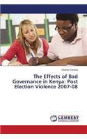 Effects of Bad Governance in Kenya