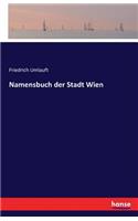Namensbuch der Stadt Wien