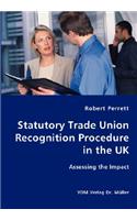 Statutory Trade Union Recognition Procedure in the UK- Assessing the Impact