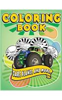Coloring Book Cars, Planes, and More
