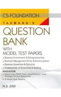 Question Bank with Model Test Paper (CS - Foundation)