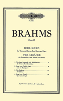 4 Songs for Women's Chorus Op. 17