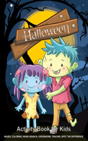 Halloween Activity Book for Kids