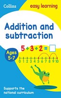 Collins Easy Learning Age 5-7 -- Addition and Subtraction Ages 5-7: New Edition