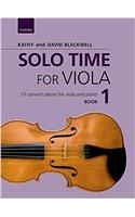 Solo Time for Viola Book 1