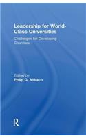 Leadership for World-Class Universities