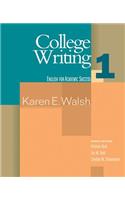College Writing 1