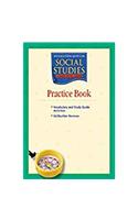 Houghton Mifflin Social Studies: Practice Book Level 1 School and Family