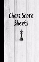 Chess Score Sheets
