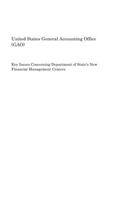 Key Issues Concerning Department of State's New Financial Management Centers