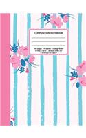 Composition Notebook, 140 Pages (70 Sheets) College Ruled 9.75 in X 7.5 in