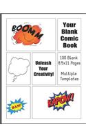 Your Blank Comic Book - Unleash Your Creativity
