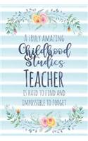 A Truly Amazing Childhood Studies Teacher Is Hard to Find and Impossible to Forget