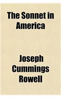 The Sonnet in America
