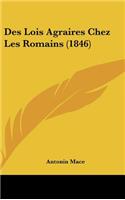Des Lois Agraires Chez Les Romains (1846)