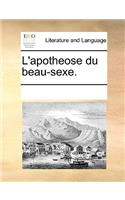 L'apotheose du beau-sexe.: (French)