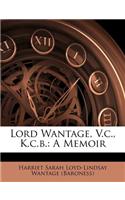 Lord Wantage, V.c., K.c.b.