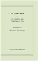 Urteilstheorie Vorlesung 1905