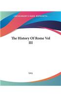 History Of Rome Vol III