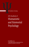 APA Handbook of Humanistic and Existential Psychology