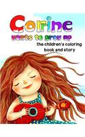 Corrine Wants to Grow Up, the children's coloring book and story