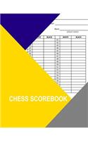 Chess Scorebook: .