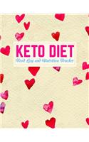 Keto Diet Food Log and Nutrition Tracker: Simple Low Carb Fitness Tracker and Wellness Notebook - Daily Ketogenic Meal Planner - Weight Loss Journal and Healthy Living Diary - Book # 009234