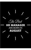 The Best Hr Manager Are Born in August