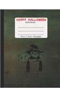 Happy Halloween Sketch Book