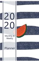 2020 Monthly & Weekly Planner