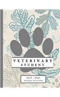 Veterinary Student 2019-2020 Weekly Planner