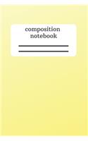 Composition Notebook