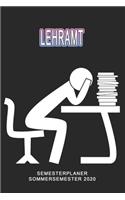 Lehramt Semesterplaner - Sommersemester 2020