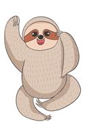 Cute Sloth Journal #10