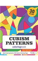 Cubism Patterns Coloring Book