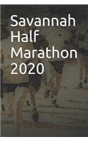 Savannah Half Marathon 2020: Blank Lined Journal