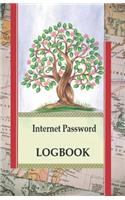 Internet Password Logbook: Old World Password Keeper Journal Usernames, Passwords, Web Addresses Notebook and Online Organizer