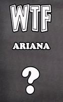 Wtf Ariana ?: College Ruled Composition Book Diary Lined Journal