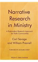 Narrative Research in Ministry
