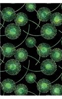 Journal Notebook Watercolor Dandelions Pattern 3: 110 Page Lined and Numbered Journal With Index Pages In Portable 6 x 9 Size, Perfect For Writing, Taking Notes, List Making, Journaling and Doodling(52 The Write Way Lined Journal)