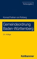 Gemeindeordnung Baden-Wurttemberg