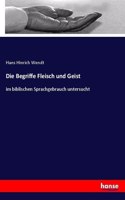 Begriffe Fleisch und Geist