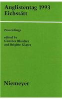 Proceedings / Anglistentag 1993, Eichstätt