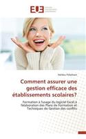Comment Assurer Une Gestion Efficace Des �tablissements Scolaires?