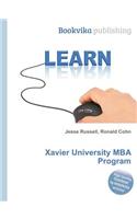 Xavier University MBA Program: (English)