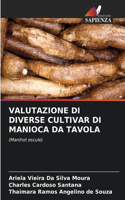 Valutazione Di Diverse Cultivar Di Manioca Da Tavola
