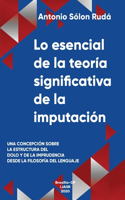 Lo esencial de la teoría significativa de la imputación