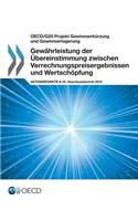 OECD/G20 Projekt Gewinnverkürzung und Gewinnverlagerung Gewährleistung der Übereinstimmung zwischen Verrechnungspreisergebnissen und Wertschöpfung