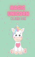 Magic Unicorn Coloring book